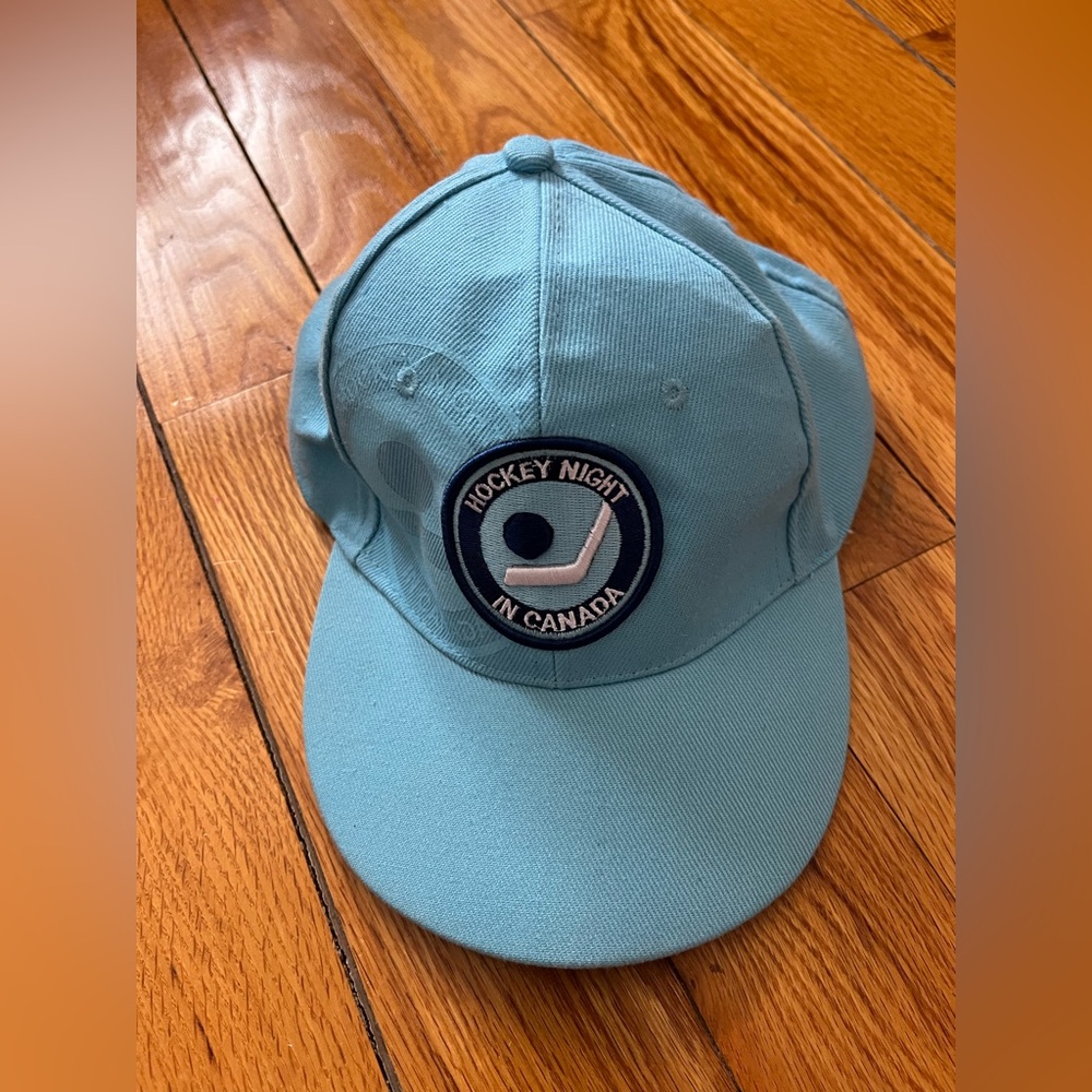 Budweiser / Hockey Night in Canada Light Blue Cap